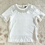 J.Crew  Mesh Accent Short Sleeve T-Shirt Photo 0