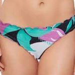 Salt + Cove Hipster Ruffle Scallop Edge Floral Bikini Swim Bottom Jrs XS NWT Green Size undefined Photo 0