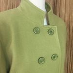 Nienhaus Peacoat Wool/Cashmere Blend Green Jacket Size 10 Photo 4