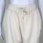 We Wore What  Solid Sweat Pants in Off White (L) Photo 1