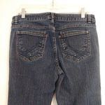 Elle  Monaco Blue Mid Rise Bootcut Jeans Photo 2
