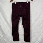 Lululemon Wunder Under Crop Hi-Rise Full-On Luon Shifted Horizon Size 8 Photo 4