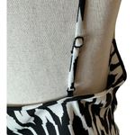 Diane Von Furstenberg  Shirt Women Medium‎ Black White Geometric Cami Tank Top Photo 5