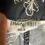 Thakoon Botanical Floral Print Cotton Silk Utility Jumpsuit Black Size Medium Photo 13