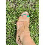 Antonio Melani Antonio Milani leather cork wedge Maree sandals size 9 Photo 3