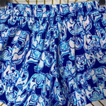 Lilly Pulitzer Run Around Luxletic Short in Bomber Blue Get Trunky Size US XS Photo 5