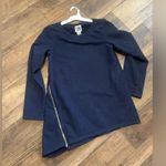 Prairie underground zipper navy sweatshirt M $220 spring contemporary winter Blue Size M Photo 1