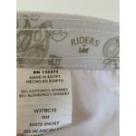 Riders By Lee  white shorts size 16M Photo 5