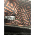 Brighton VTG Brown Black Leather Crossbody Shoulder Bag Buckle Detail Photo 6