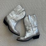 Golden Goose Silver Wish Star Low Boots 37 Photo 4