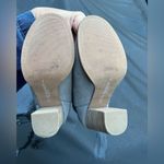 Kelsi Dagger KDB  Brooklyn open toe gray suede booties, size 7 EUC Photo 6