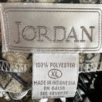 Jordan Paisley Ruffle Top, Boho, Y2K, Indie Sleaze, Vintage, 70s,‎ Festival, Hippie, XL Photo 5