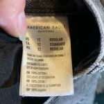 American Eagle AEO Black/Gray Distressed Jeans Size 12 Photo 5