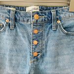 Universal Threads Universal Thread Vintage Midi High Rise Shorts Blue Sz 26 Photo 1