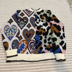 Farm Rio  Mixed Ikat Hearts Knit Cardigan Photo 7