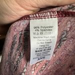 LuLaRoe red floral high low swing loungewear XXS dress Photo 2