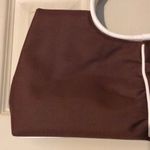 Victoria's Secret  Brown Bag Circular Handles Vintage 1990s Y2K Photo 3