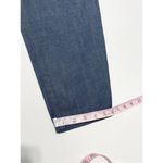 Goldsign The Curved Dark Wash Crop High Waisted Rise Tapered Jeans Serra Size 24 Blue Photo 7