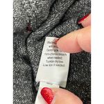 Celebrate Together Women's Heart Cardigan Sweater Chunky Cozy Gray/Red Sz XXL Gray Photo 9