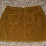 Indigo Rein Corduroy Skirt W/ Fringe Photo 3