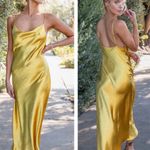 REVOLVE x RESA Berri Slip Dress In‎ Gold XS Photo 1