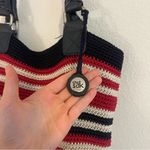 The Sak  Cambria Anthem Shoulder Bag Tote Crochet Red White & Blue Photo 3