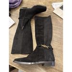 Sam Edelman  Clive Embellished Riding‎ Boot Black Women's Size 10.5 Photo 3
