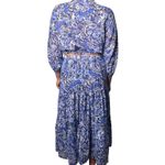 Cara Cara Blue Floral top and maxi skirt set sz S Photo 1