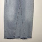 Circus NY Sam Edelman Size 26 Denim Jean Maxi Skirt Blue Calliope Back Slit NEW Photo 1