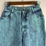 Gitano Vintage Women's 14 Short Blue Teal Denim Jeans High Rise Straight Photo 1