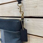 Coach Kitt Messenger Crossbody Bag Horse & Carriage Logo Stripe Navy F11979 Photo 4