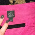 Wild Fable Neon Pink Crop Ribbed Top Sz. S Photo 2