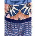 Tracy Reese Plenty  Multicolor Boho Strapless 100% Silk‎ Ruffle Hem Dress Size 4 Photo 6