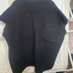 Black Short Sleeve Sweater Size M Photo 0