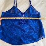 Frederick's of Hollywood  Cobalt Blue Lingerie Set size Large Photo 7