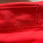 Lands' End Lands’ End Women’s Crimson Dawn Cotton‎ Blend Harbour Trench Coat Size Large Photo 9