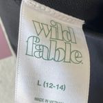 Wild Fable NEW Black One Piece Swimsuit Extra High Leg Extra Cheeky Size Large Photo 5