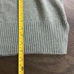 Pink Rose Medium cowl neck exposed hem sweater green Photo 7