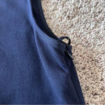 Jil Sander  Navy - Navy Sleeveless A-Line Mini Dress Photo 12