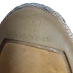 Castaner Castañer Carina Navy Canvas Espadrille Wedge Sandals Ankle Tie Size 39 US 8.5-9 Photo 8