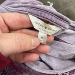 Lucky Brand Purple Graphic Crewneck Sweater Size M Photo 7