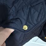 Barbour  Black Jacket with Gold Zipper Photo 3