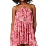 MISA Los Angeles NWT Sastra Mini Halter Dress Abstract Floral Size M Photo 10
