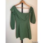 Majorelle Jenni Green One Shoulder Dress XS Revolve Photo 2