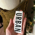 Urban Outfitters Kensie Corduroy Lace Back Mini Dress NWT Photo 6