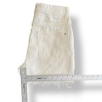ZARA NWT White Distressed Shorts Womens Size 6 Casual, Minimalist, Summer Photo 5