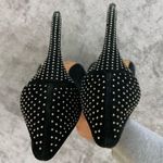 Rebecca Minkoff Black Suede Stud Heels Size 8.5 Photo 6