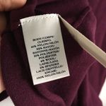 Ann Taylor  Wool Lace Up Knit Sheath Dress‎ Short Sleeve Plum Womens Size … Photo 2