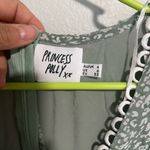 Princess Polly green mini dress long sleeve Photo 2