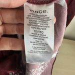 Vince Shirt Dress Womens 1X Floral Print Midi Tunic Forsythia Satin Tie Front Photo 8